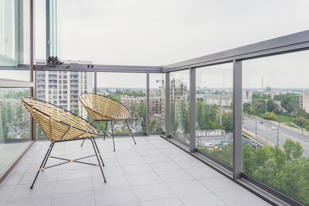 Novis Apartments Panorama View Varsó Kültér fotó