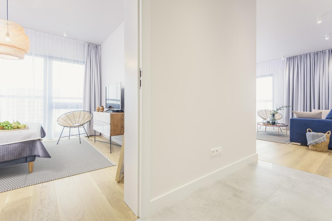 Novis Apartments Panorama View Varsó Kültér fotó