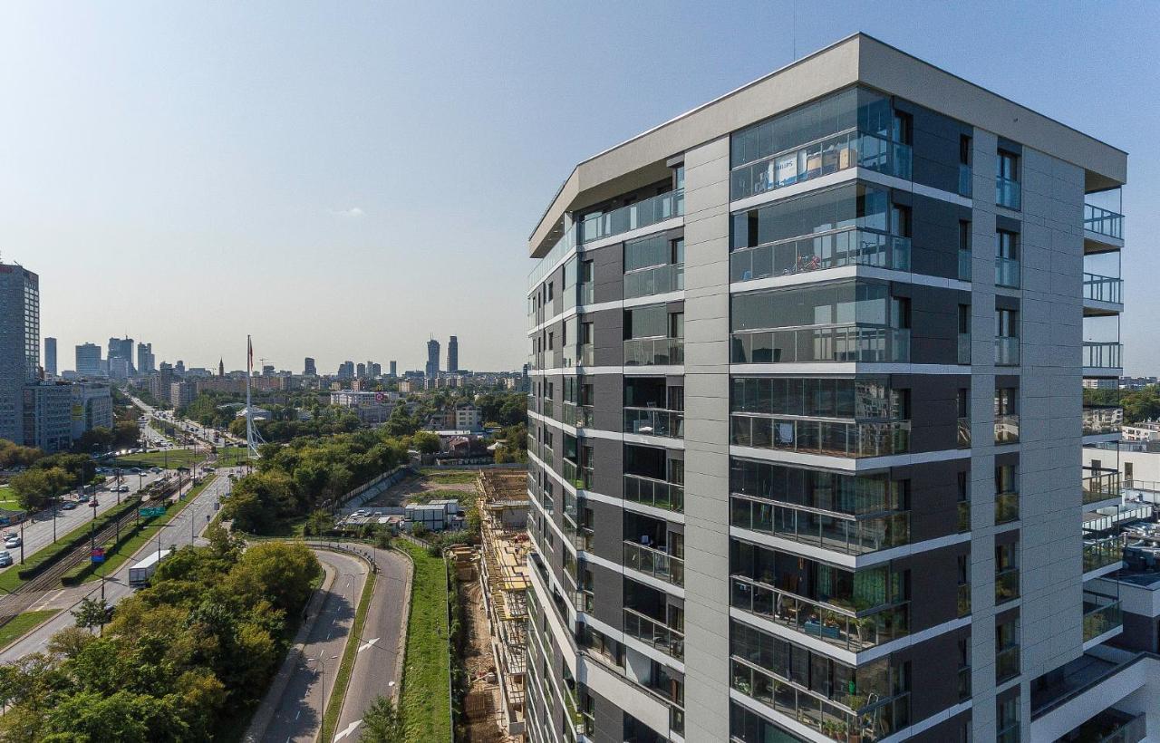Novis Apartments Panorama View Varsó Kültér fotó